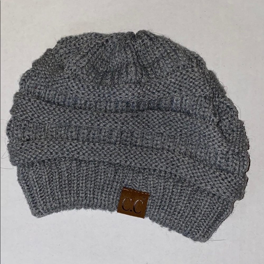 C.C Cable knit Beanie